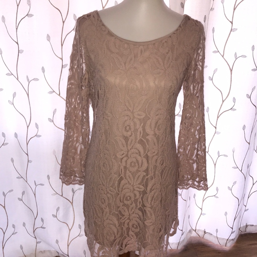 Lace long sleeve dress Xhilaration